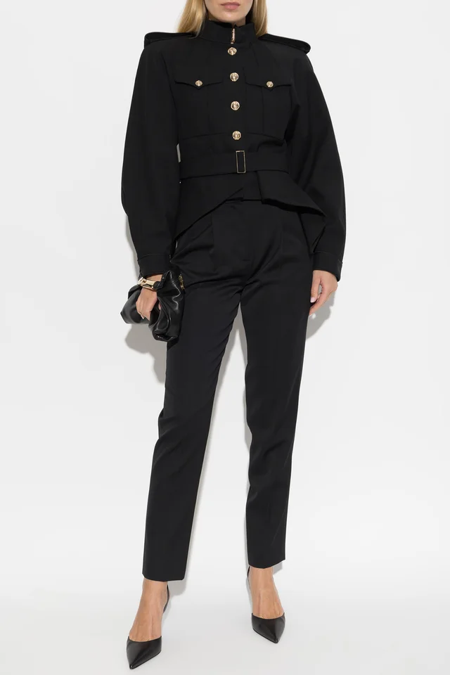 Balmain pleated wool trousers, photo 3 of 4 from SENSER