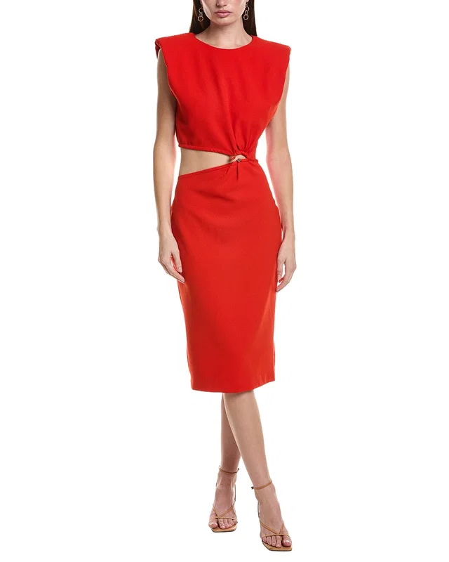 ba&sh Iris Midi Dress, image 1 of 1 from Gilt