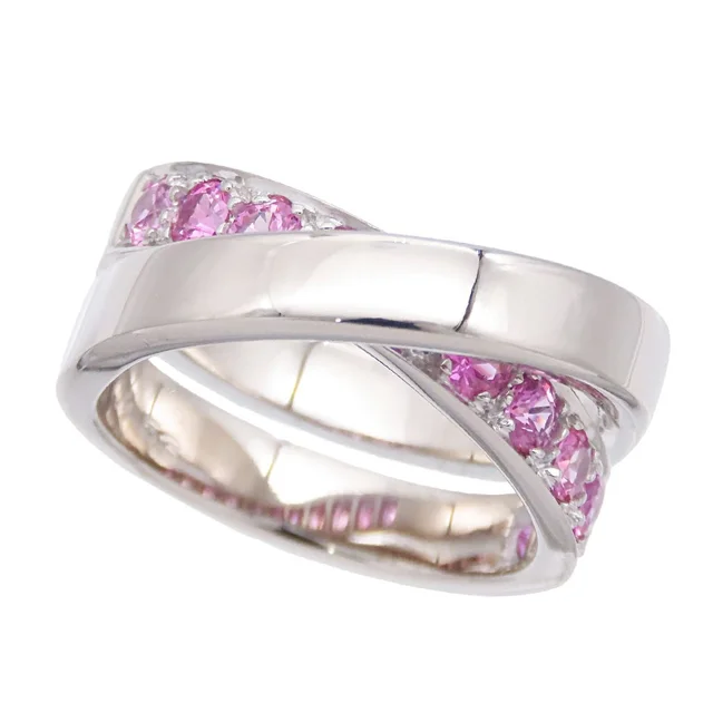 Cartier Paris Ring White Gold 18k Sapphire in White from The Reluxe