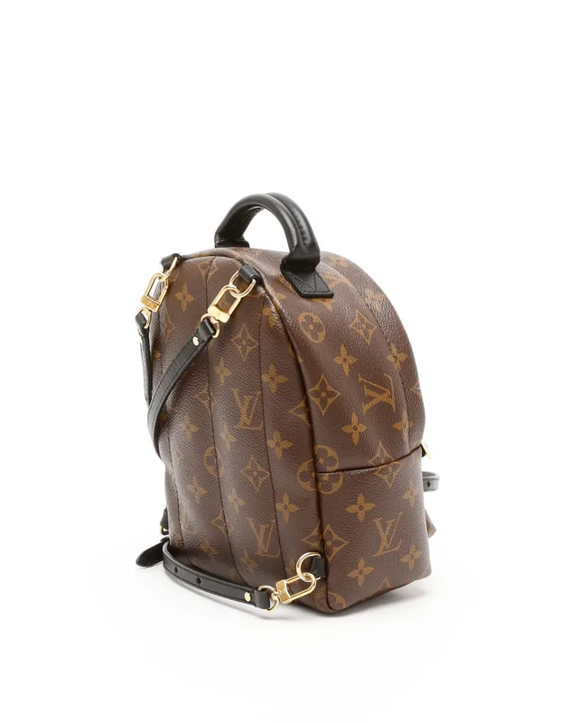Louis Vuitton Mini Palm Springs Backpack in Coated canvas from A Retro Tale, photo 3 of 8