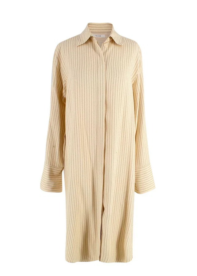 The Row Sonia Striped Jacquard Dress from HEWI