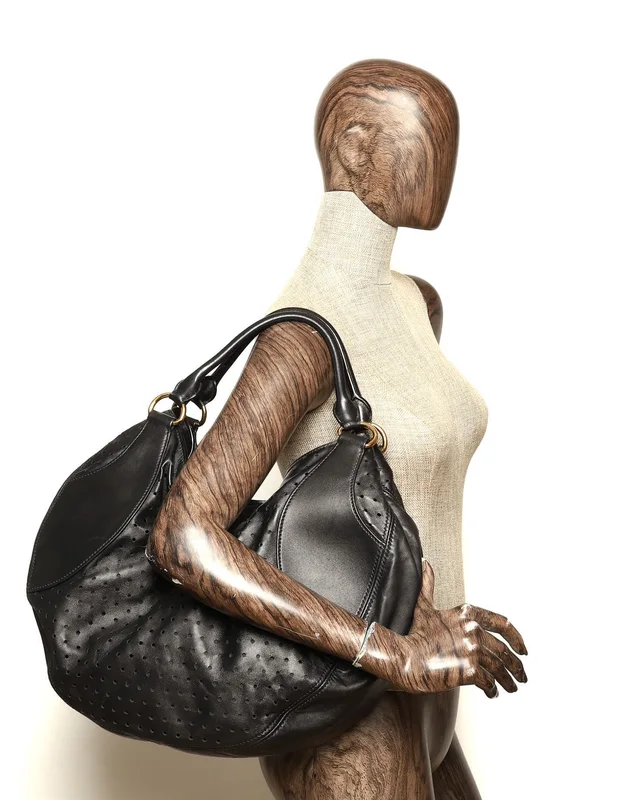 Miu Miu Perforated Hobo Bag in Leather from A Retro Tale, photo 7 of 7