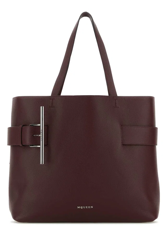 Alexander McQueen Shopper Tote — Purple in Purple Calfskin from HEWI