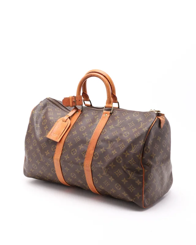 Louis Vuitton Monogram Keepall 45 Weekend Bag in Coated canvas from A Retro Tale, photo 2 of 12