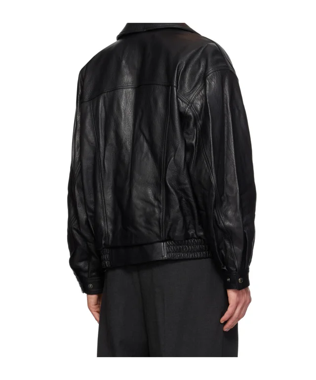 Dunst Long-sleeve leather jacket, photo 8 of 8 from SENSER