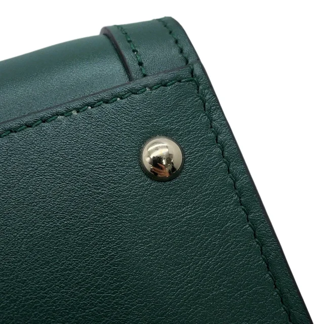 Gucci Diana Tote Bag Green853226 Leather Size Medium in Leather from GALLERY RARE, photo 10 of 19