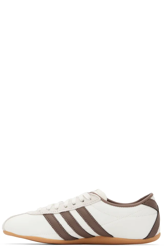 adidas Originals White & Brown Tokyo Sneakers, photo 3 of 5 from SSENSE