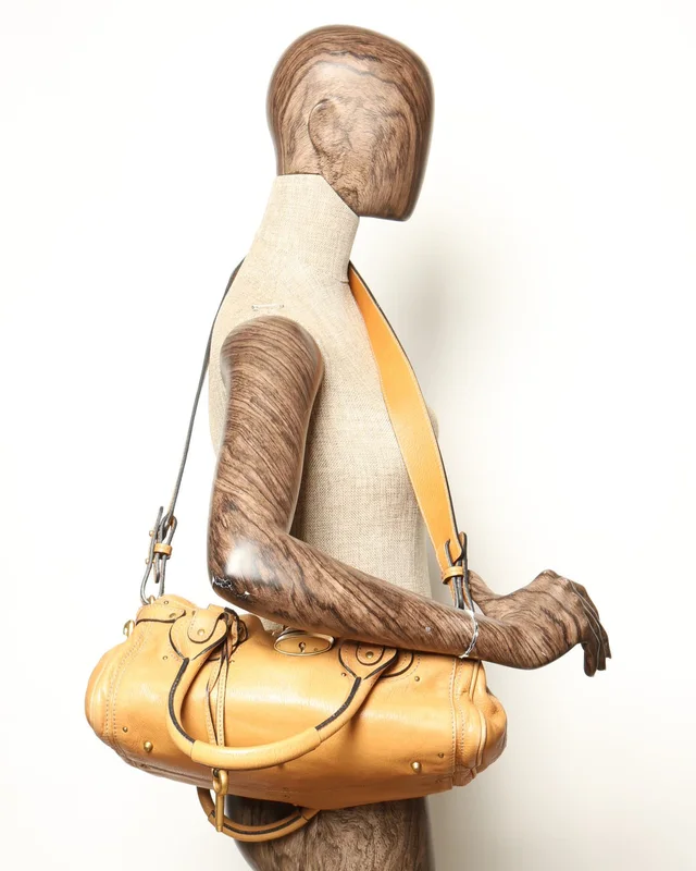 Chloé Medium Paddington Bag in Canvas from A Retro Tale, photo 9 of 9