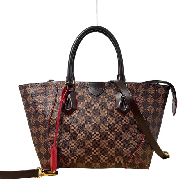 Louis Vuitton Damier Kaisa Tote PM in Leather from The Reluxe