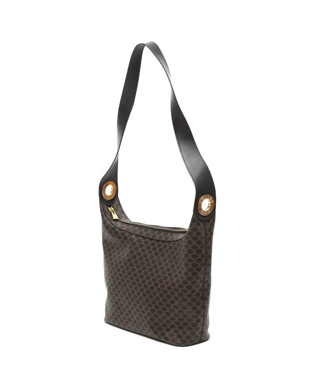 Celine Macadam Hobo Bag in Canvas from A Retro Tale, photo 2 of 10