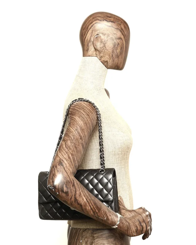 Chanel Classic Medium Double Flap Bag in Leather from A Retro Tale, photo 10 of 10