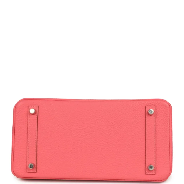 Hermès Birkin 30 Rose Lipstick Togo Palladium Hardware in Pink Togo leather from Madison Avenue Couture, photo 6 of 9
