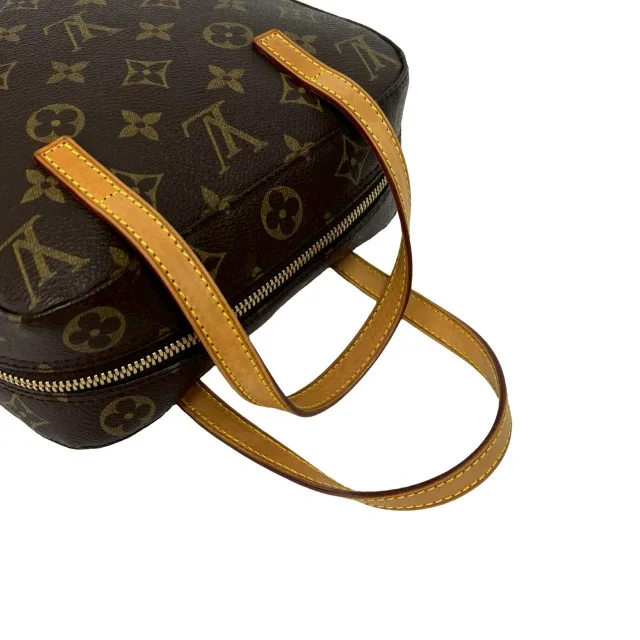 Louis Vuitton Monogram 2way Handbag Shoulder Bag in Brown Canvas from LuxUness, photo 4 of 10