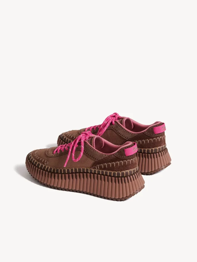 Chloé Nama Low-Top Sneakers, photo 3 of 6 from SENSER