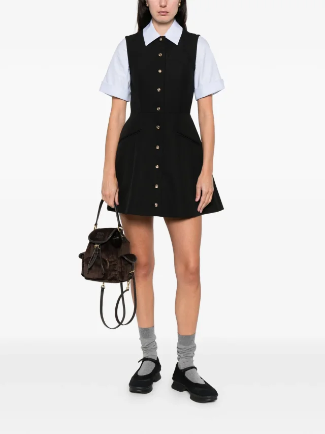 SANDRO 2-in-1 mini dress, photo 2 of 2 from FARFETCH