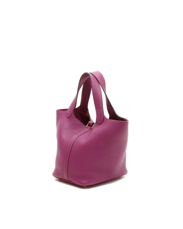 Hermès Taurillon Clemence Picotin 18 Anemone Bag in Clemence leather from A Retro Tale, photo 3 of 8