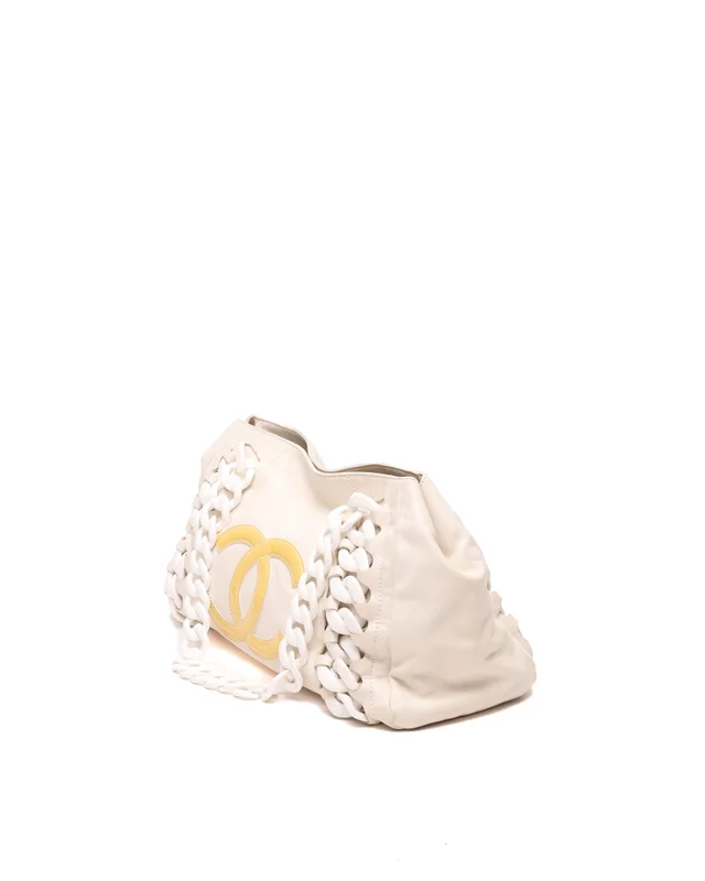 Chanel CC Chain Rhodoid Tote Bag in Leather from A Retro Tale, photo 2 of 2