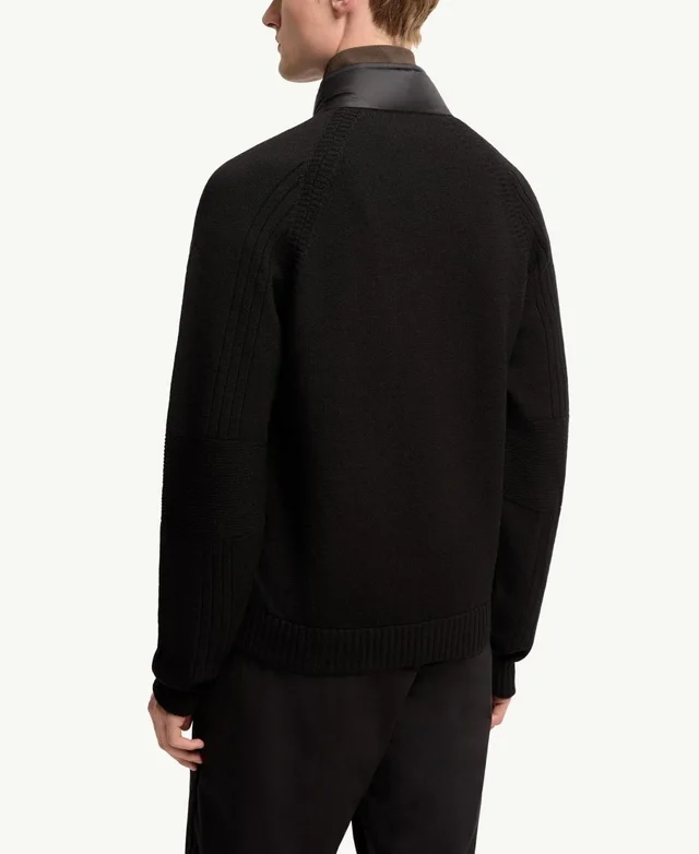 Moncler Grenoble Quilted Zip-Up Sweater, photo 4 of 5 from SENSER