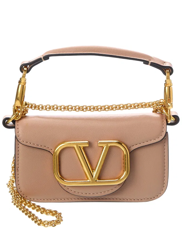 Valentino VLogo Loco Micro Leather Shoulder Bag, image 1 of 1 from Gilt