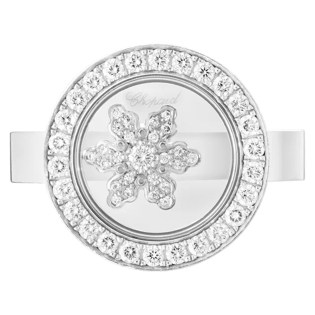 Chopard Snowflake ring in White White Gold from Gray And Sons