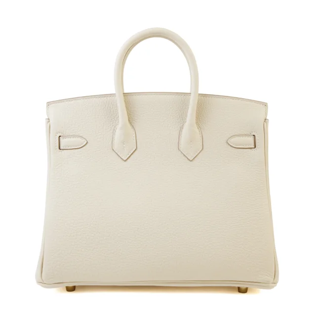 Hermès Birkin 25 Craie (10) in White Togo leather from Ginza Xiaoma, photo 2 of 4