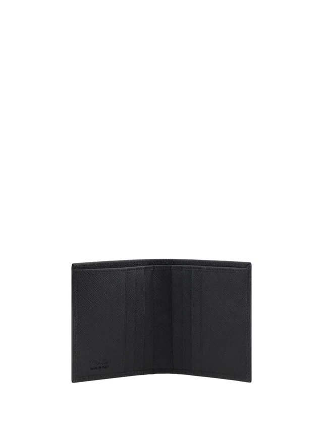 Prada Re-Nylon Bifold Wallet — Black in Black Nylon from HEWI