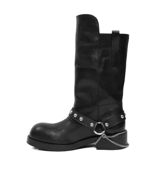 Ann Demeulemeester Edeed Riding Boots, photo 4 of 6 from SENSER