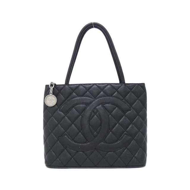 Chanel Reissue Tote Bag Black in Black Caviar leather from The Reluxe
