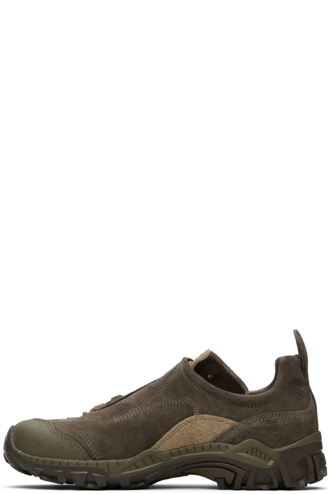 OUR LEGACY Brown Gabe Sneakers, photo 3 of 5 from SSENSE