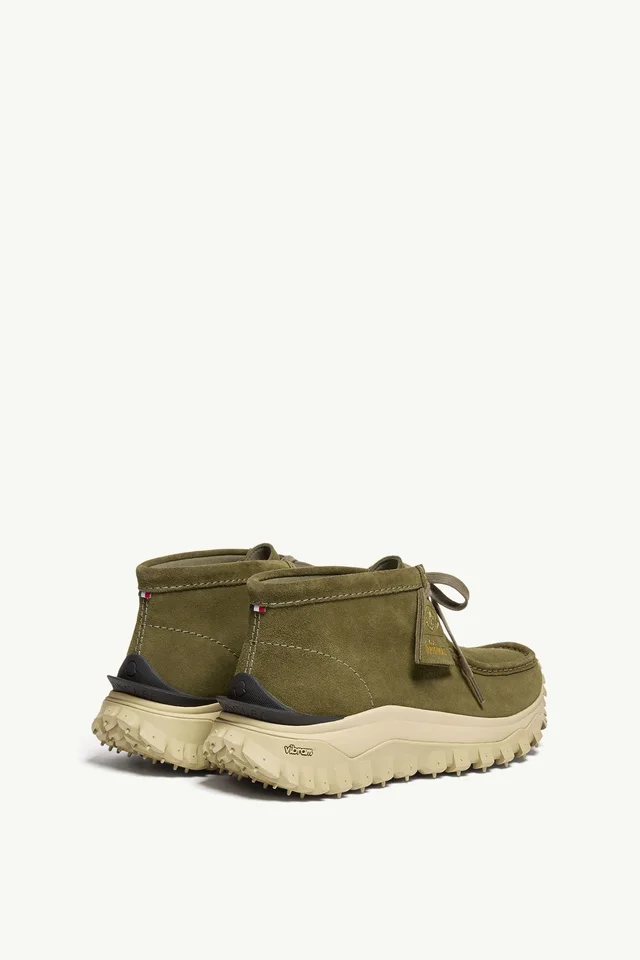 Moncler + Clarks Originals Trailgrip Wallabee GTX Suede Boots, photo 3 of 8 from SENSER