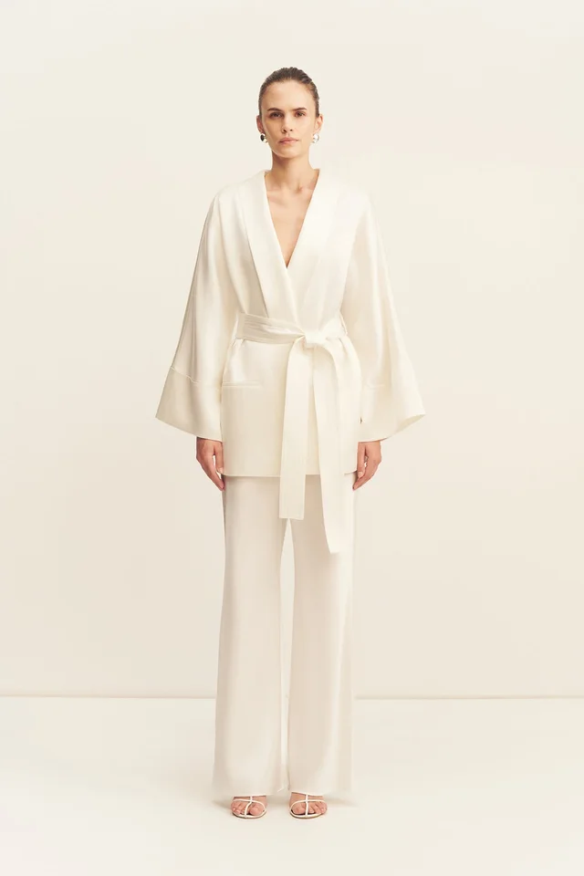 Shona Joy SAVANNA BELTED JACKET - IVORY from Shona Joy, photo 1 of 1