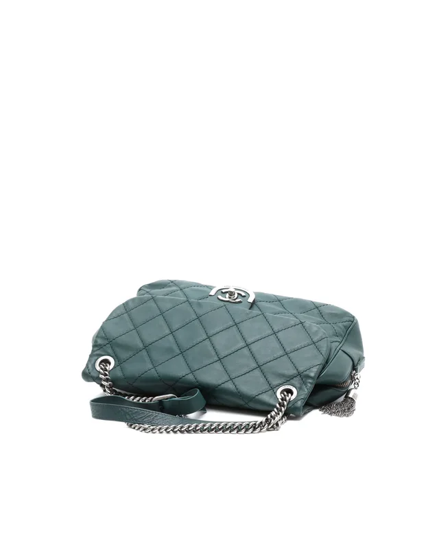 Chanel Paris Edinburgh Jumbo Coco Sporran Flap in Woven leather from A Retro Tale, photo 4 of 9
