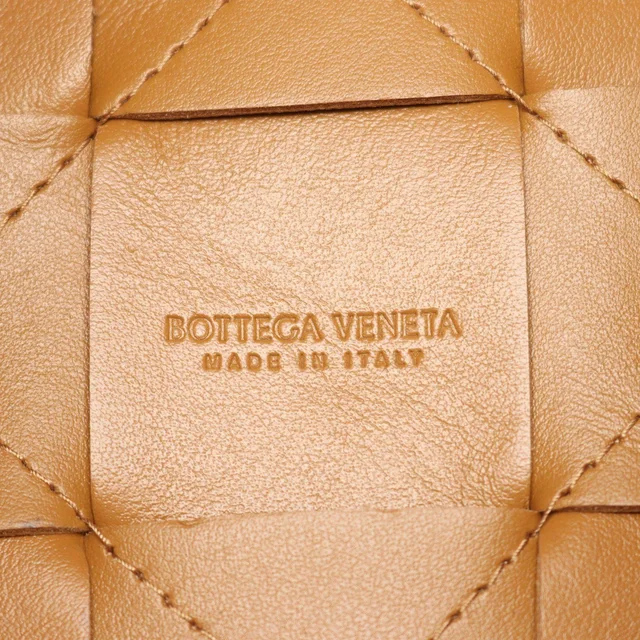 Bottega Veneta Small Cassette Leather Bucket Bag in Leather from LuxUness, photo 2 of 2