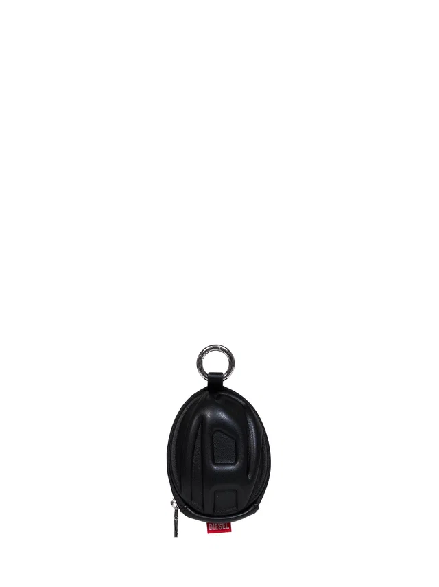 Diesel Pod-Shaped Polyurethane Key Case — Black Keychains in Black from HEWI