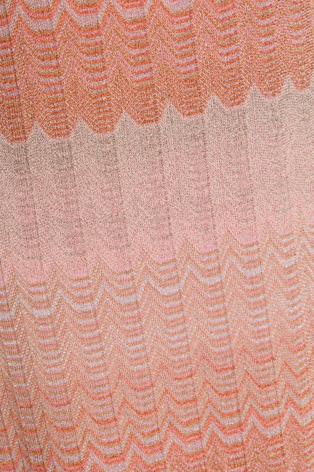 Missoni Cutout Metallic Crochet-Knit Maxi Dress in Baby pink, photo 4 of 6 from THE OUTNET