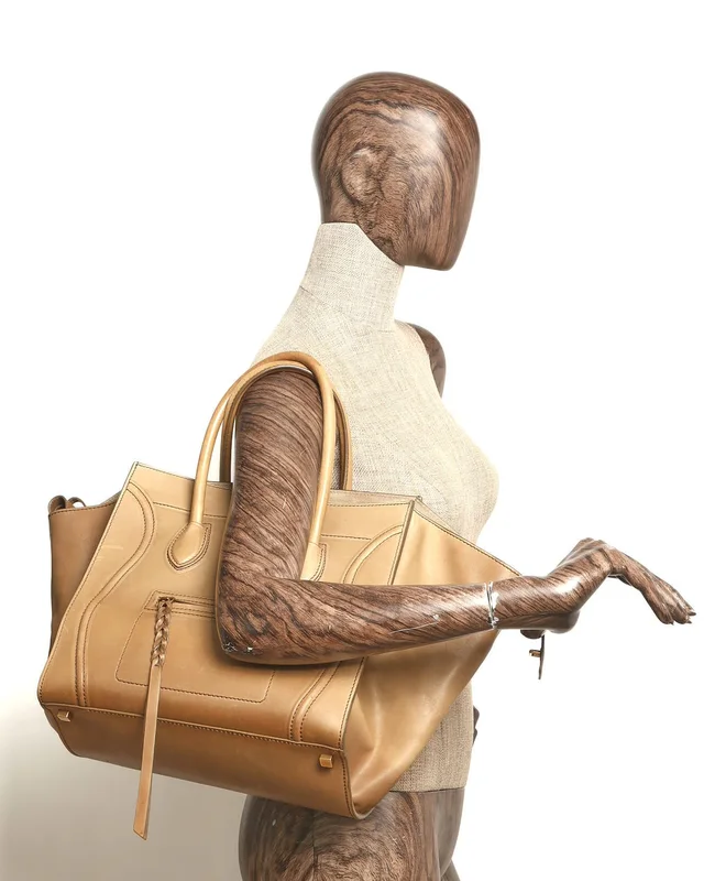 Celine Luggage Phantom Bag in Suede from A Retro Tale, photo 9 of 9