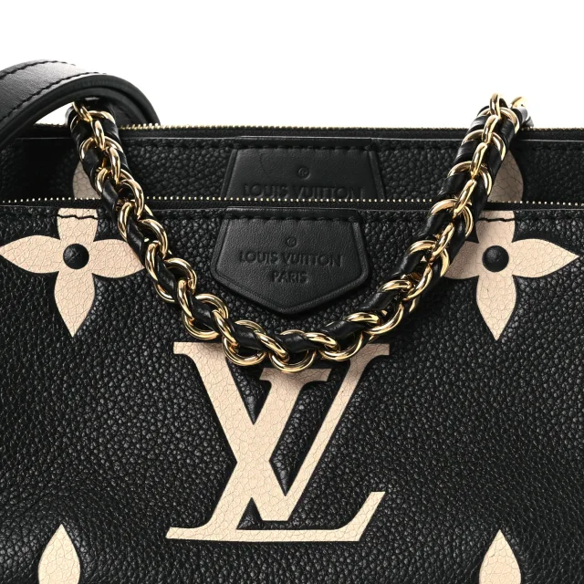 Louis Vuitton Empreinte Monogram Giant Multi Pochette Accessories Black Beige in Black Calfskin from FASHIONPHILE, photo 7 of 9