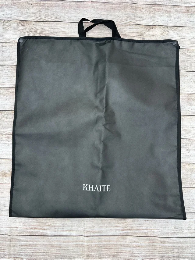Khaite Logo Garment Bag in black from Poshmark