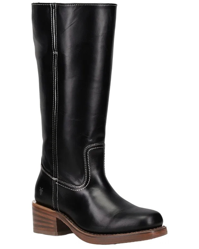 Frye Campus 14in Leather Wide Boot, image 1 of 1 from Rue La La