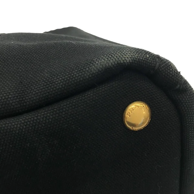 Prada BN1872 Bag in NERO / GOLD metal fittings CANAPA from KOMEHYO, photo 3 of 9