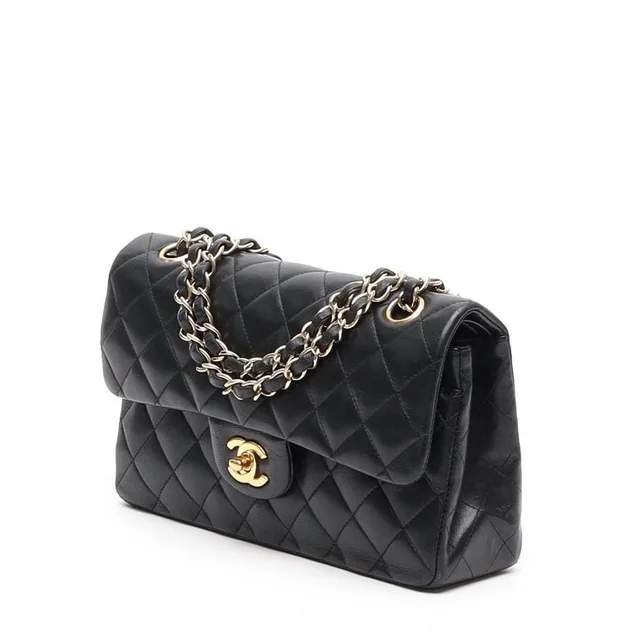 Chanel Classic Small Double Flap Bag in Lambskin from A Retro Tale, photo 2 of 13