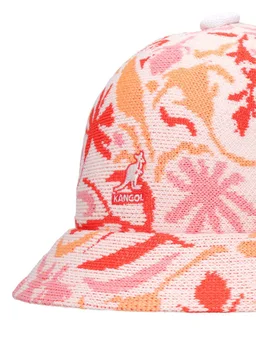 Kangol Bucket hat with floral details in 46% Modacrylic, 37% Polyester, 100% Nylon, photo 4 of 6 from LUISAVIAROMA