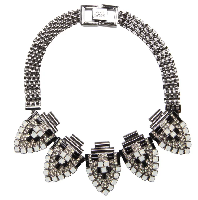 MAWI Arrow Head Crystal Necklace With Tubes from Cultstatus, photo 1 of 1