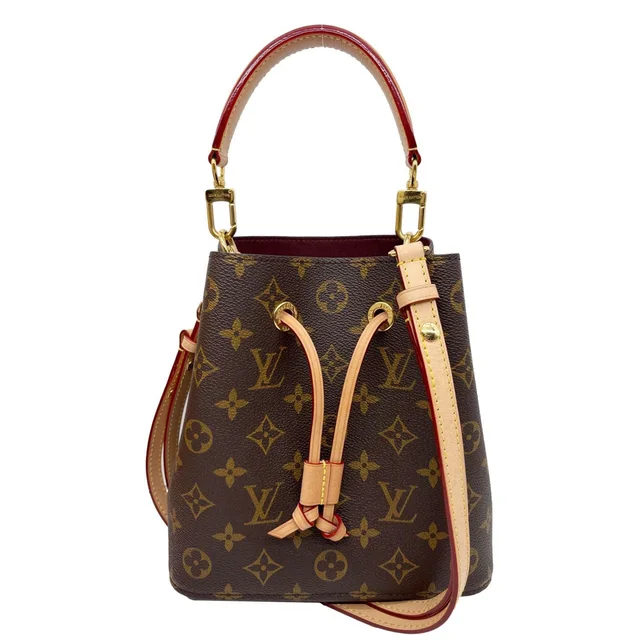 Louis Vuitton Neonoe BB Monogram Canvas Bucket Bag Brown in Brown Coated canvas from Dallas Designer Handbags
