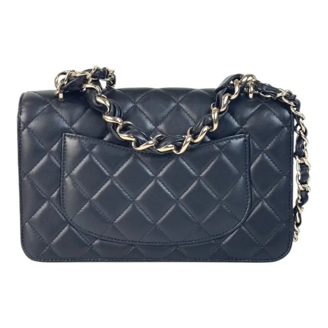 Chanel Seasonal Lambskin Flap Bag With Top Handle in Lambskin from Luxury Promise, photo 2 of 6