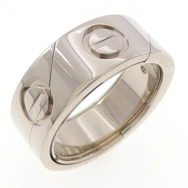 Cartier Astrolabe Au750 White Gold Ring Size 10 in White from LuxUness