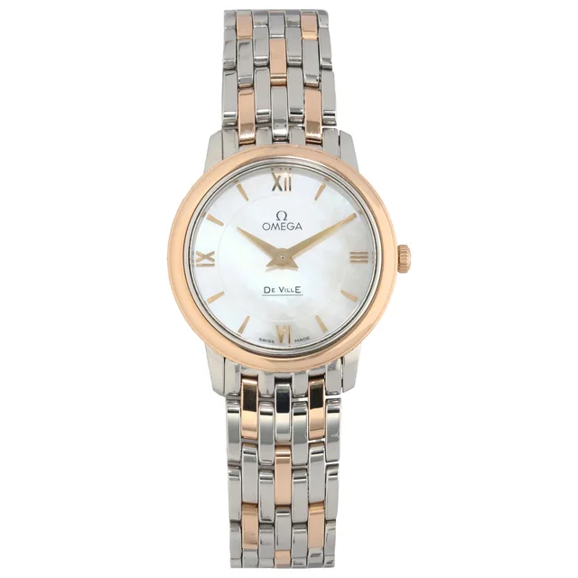 Omega De Ville 424.20.27.60.05.002 27.5mm Bi-Colour Watch from H&T