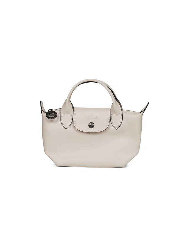 Longchamp Le Pliage Xtra Tote Bag — Beige Leather in Beige Leather from HEWI