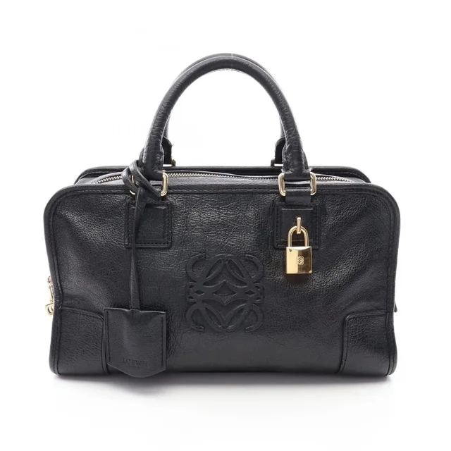 Loewe Amazona 28 Handbag, Leather, Women's, Black in black Leather from Grailed, photo 1 of 1