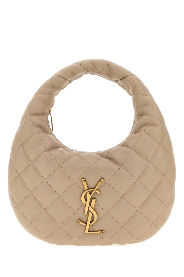 Saint Laurent Icare Shoulder Bag — Beige in Beige Nappa leather from HEWI